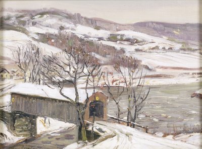 The Covered Bridge by George Gardner Symons